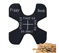 Car Coin Holder, Car Change Holder - Portable Coin Storage Tins - Silicone Coin Organizer, Coin Sorter, Coin Storage Box for Car, Wallet, Pocket, black, 説明を参照してください