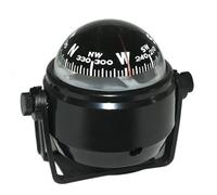 Car Compass 1/3/5PCS Ball Shaped Vehicle Navigation Car Compass Sea Pivoting Boat Sailing Tool For Outdoor for Boat Truck Caravan(Black,3PCS)