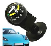 Car Compass - ABS High Precision Auto Adjustable Car Compass, Dashboard Navigation Aid Placement Decoration - Night Vision Marine Navigation Balance Measure for Boat Vehicle Caravan Truck