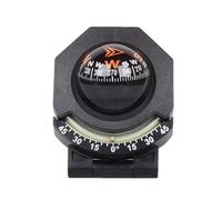 Car Compass Dashboard Compass 2.48x3.54 Inch Foldable Spherical Compass, 180 Degree Adjustable Outdoor Compass, Portable Navigation Tool, Inclinometer, Radi