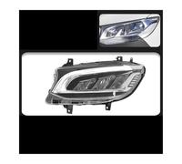 Car Compatible For Benz Sprinter 2018-2023 Headlights 12V Running DRL Hella Led Bi Xenon H1 H7 Bulb Fog Lights Car Supplies Accessory(European Version)