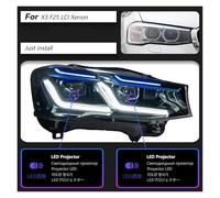 Car Compatible For BMW X3 F25 2010-2017 Headlight DRL Hella 12V H7 LED Bi Xenon Bulbs Fog Light Tools 2 PCS X4 F26 F98 Cars Accessories(2014-2017,LHD)