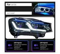 Car Compatible For BMW X3 F25 2010-2017 Headlight DRL Hella 12V H7 LED Bi Xenon Bulbs Fog Light Tools 2 PCS X4 F26 F98 Cars Accessories(X4,LHD)