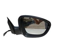 Car Complete Wing Mirrors For VW CC 2016-2019 15 Wires Side Mirror Assembly Auto Fold Power Blind Spot Warning Heated Turn Signal 56D857502A(Right Side)