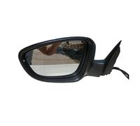 Car Complete Wing Mirrors For VW CC 2016-2019 15 Wires Side Mirror Assembly Auto Fold Power Blind Spot Warning Heated Turn Signal 56D857502A(Left Side)