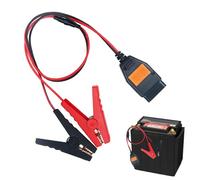 Car Computer Memory Saver | OBD2 Vehicle ECU Power Supply Cable, Memory Saver with Alligator 12V Car Battery