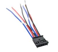 Car Connector 1-1241370-3 1-1703874-1 6 P Car Wiring Connector Male Female connector Atmosphere Light Tweeter connector(6p female)