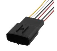 Car Connector 6 P 12831 6189-7100 TS 025 Automotive Accelerator Pedal Connector MAF Reversing Radar connector(Male)