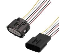 Car Connector 6 P 12831 6189-7100 TS 025 Automotive Accelerator Pedal Connector MAF Reversing Radar connector(Male female)