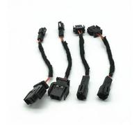 Car Connector Compatible With A1 A2 A3 A4 B8 B9 A5 A6 C6 C7 A7 A8 Q3 Q5 Q7 Car Door Welcome Light Trunk Light Converter connector Adapter Cable(4 Pcs)