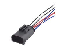 Car Connector Compatible with Benz 6P Auto Waterproof Accelerator Pedal Connector Throttle Valve Position Sensor 1-967587-3(Male)