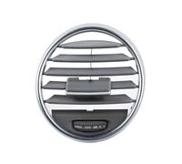 Car Console A/C Vent Outlet, For Benz W164 M ML Class 2005 2006 2007 2008 2009 2010 2011 Front Dash Air Conditioning Ac Vent Grille Panel Cover (Gray Central)