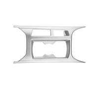 Car Console Central Front Water Cup Holder Panel Cover Trim For VW For T-Roc For T Roc 2018 2019 2020 2021 2022 MCQNDS(Matt silver)