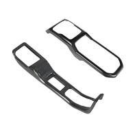 Car Console Covers Car Center Console Four 4WD Gear Shift Decoration Cover Trim Fit For Jeep Fit For Wrangler JL 2018-2025 Car Armrest Box(2PCS-Carbon)