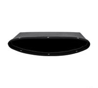 Car Console Filler Organizer Pocket for Vehicle Interior Storage - Abs Medium 28 X 10.5 Cm Fits Most Cars Black/Maroon/Brown/Beige (Single Pack)(Black)