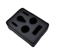 Car Console Organizer - Large Capacity with Cup Holder, Multifunctional Car Armrest Organizer | Phone Charging Cable, Coin Holder for Keys, Trucks, SUV, Berl