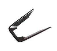 Car Console Panel Cover for 911 992 2019-2022 Real Carbon Fiber Inner Door Central Control Gear Panel Cover Door Sill Trim Stickers Accessories(Style 25)
