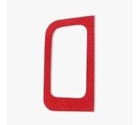 Car Console Panel Cover For A6 C7 For A7 4G8 2012-2018 Interior Tuning Made Rear Trunk Switch Button Trim Prompt Stickers(4996 Red LHD)