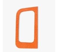 Car Console Panel Cover For A6 C7 For A7 4G8 2012-2018 Interior Tuning Made Rear Trunk Switch Button Trim Prompt Stickers(2969 Orange LHD)