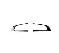 Car Console Panel Cover For Alfa For Romeo For Giulia 2017 2018 2019 Carbon Fiber Black Stickers Various Parts Car Interior Decorative(Steering button)