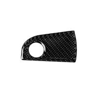 Car Console Panel Cover For Alfa For Romeo For Giulia 2017 2018 2019 Carbon Fiber Black Stickers Various Parts Car Interior Decorative(Copilot storage)