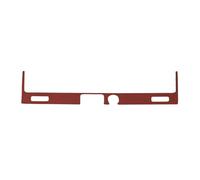 Car Console Panel Cover For BMW 3 Series E36 1994-1996 Carbon Fiber Co-driver Dashboard Storage Panel Cover Car Interior Accessories Decorative Stickers(3 Leather Red)