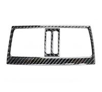 Car Console Panel Cover For BMW For X5 E70 For X6 E71 2008-2013 Carbon Fiber Interior Rear Air Outlet Frame Cover Trim Sticker Styling(Black C)