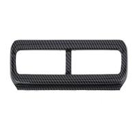 Car Console Panel Cover For BYD Equation Leopard 5 2023 2024 Car Dashboard Air Conditioning Outlet Vent Trims Auto Inner Parts Car(Carbon fiber)