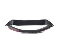 Car Console Panel Cover For Chevrolet For Corvette C8 Stingray Z51 Z06 2020-2023 ABS Carbon Fiber/Red Car Interior Dashboard Frame Trim Cover Accessories Console Decoration Sticker(Carbon Fiber)