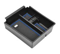 Car Console Panel Cover For Hyundai For Tucson NX4 Limited 2022 Center Console Organizer Tray Car Central Armrest ABS Storage Box Auto Inner Parts Car(Blue)