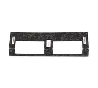 Car Console Panel Cover For Land For Rover For Defender 90 110 130 2020-2025 Dry Carbon Fiber Car Center Dashboard Air Condition Outlet Vent Frame Trim Cover(Forging pattern)