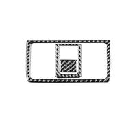 Car Console Panel Cover For Lexus GS 2013-2019 Interior Carbon Fiber Rear Seat Central Control Button Trim Cover Decoration Stickers