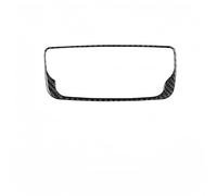 Car Console Panel Cover For Q7 2016-2019 Carbon Fiber Car Rear Air Conditioning AC Control Panel Trim Cover Decoration Sticker(A)