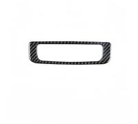 Car Console Panel Cover For Q7 2016-2019 Carbon Fiber Car Rear Air Conditioning AC Control Panel Trim Cover Decoration Sticker(B)