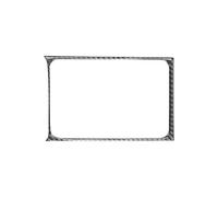 Car Console Panel Cover For VW For Golf 8 MK8 2020 2021 Auto Central Cup Holder Decoration Frame Trim Carbon Fiber Car Interior Accessories(Black)