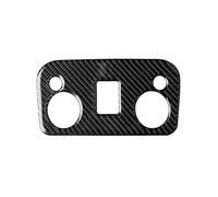 Car Console Panel Trim for Mustang 2015 2016 2017 2018 2019 ABS Carbon Fiber Car Interior Roof Reading Light Panel Decoration Cover Stickers