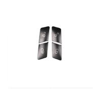 Car Console Strip Cover For Benz C E For Class For W204 For W212 Steering Wheel Button Door Unlock Memory Window Lift Sticker(E Model Black)