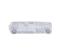 Car Console Strip Cover for Mondeo for MK4 S for Max 2006-2015 for Galaxy Silver Climate Control Decals Button Repair Stickers(Silver)