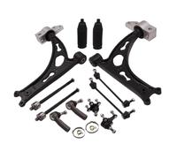 Car Control Arms Fit For Vw Touran Control Arm Kit Set Suspension Wishbone Front Tie Rod End Suspension Kit