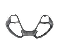 Car Control Button Switch For KIA For CERATO For K3 2016 2017 Cruise Control Steering Wheel Audio Volume Music Button Panel Frame(Carbon fiber frame)