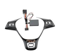 Car Control Button Switch For VW For Magotan 2017-2019 Multifunction Steering Wheel Control Button Switch Volume Audio(Model 5-D51-Red)