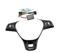 Car Control Button Switch For VW For Magotan 2017-2019 Multifunction Steering Wheel Control Button Switch Volume Audio(Model 2-D21-RED)