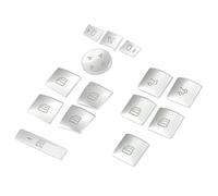 Car Control Decals Compatible with Benz for A Class 2013-2017 for B Class 2012-2016 for C Class 2010-2014 Inner Door Armrest Window Switch Button Trim Cover Sticker