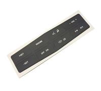 Car Control Decals Compatible with for Mustang 2010 2011 2012 Car Steering Wheel Button Repair Kit Decal Sticker Fix Faded Ugly