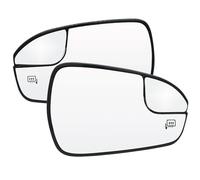 Car Convex Mirror Car Rear View Mirror Door Wing Glass For Fusion 2013-2020 Heated Driver Passenger Side Wide Angle(Left and Right)