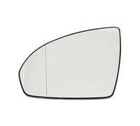 Car Convex Mirror Car Rear View Mirror Door Wing Glass For Smart For Fortwo 2009 2010 2011 2012 2013 2014 Auto Wide Angle Heated Glass(Left)