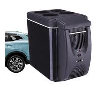 Car Cooler For Vehicle - Small Silent Freezer, Compact Travel Chiller | 6L Portable Cold Storage Box, Energy-Efficient Outdoor Mini Fridge For Roadtrip, Camping, Car Refrigeration, Picnic Cooling