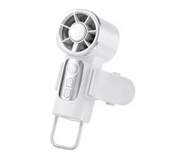 Car Cooling Fan | 199-speed Portable Wind Blower - with Hook and Clip LED Display USB Charging Personal Fan,for Kids, Students, Summer, Travel, Car Driving, Beach, Kitchen, Dorm, Classroom