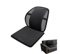 Car Cooling Seat Cushion,Ice Silk Auto Back Support,Auto Lower Back Support | for Drivers Men Road Trips Camping Urban Driving Daily Commute School Run Sedans SUVs RVs