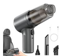 Car Cordless Vacuum Cleaner - ABS Compact Handheld Vacuum, Portable Auto Cleaning Device, Multifunction Suction Tool | 8 Inch Lightweight Rechargeable Design With Strong Suction For Car Interior Small